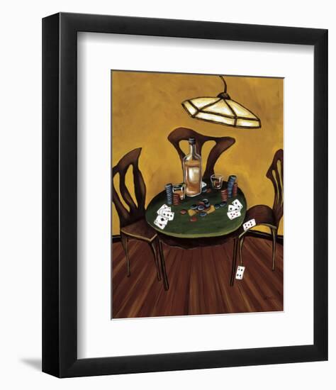 Poker Nite-Krista Sewell-Framed Giclee Print