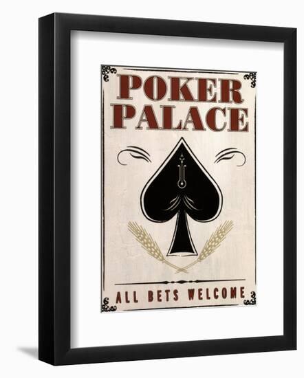 Poker Palace--Framed Art Print