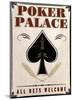 Poker Palace-null-Mounted Art Print