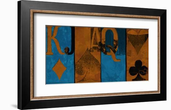 Poker Panorama-Parker Greenfield-Framed Art Print