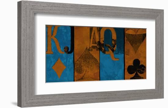 Poker Panorama-Parker Greenfield-Framed Art Print