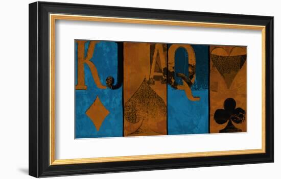 Poker Panorama-Parker Greenfield-Framed Art Print