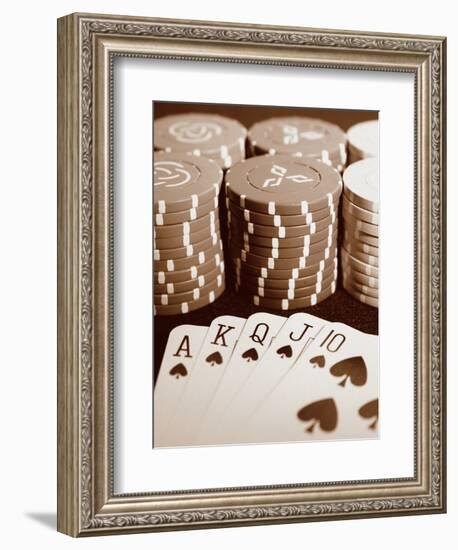 Poker-Boyce Watt-Framed Premium Giclee Print