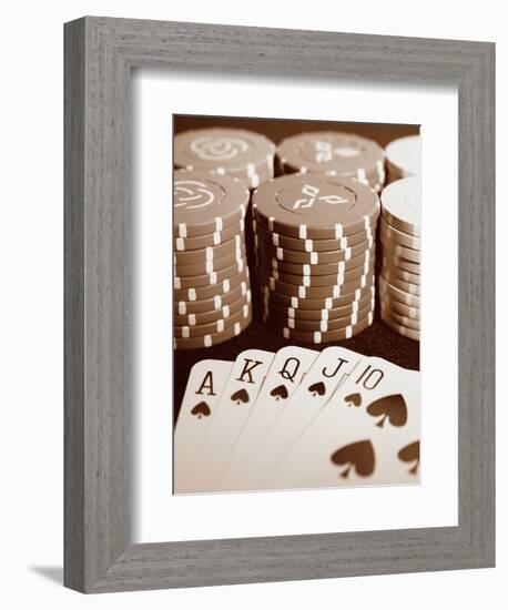 Poker-Boyce Watt-Framed Premium Giclee Print