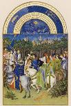 Hawking in Medieval France-Pol De Limbourg-Art Print