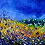 Blue Cornflowers 756-Pol Ledent-Art Print