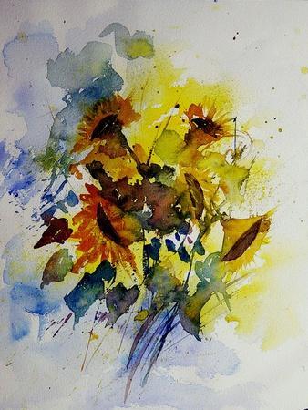 Stanley Watercolor' Art Print - Lora Feldman