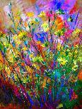 field flowers (poppies, chicorees daisies and many more)-Pol Ledent-Framed Art Print