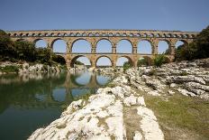 Roman Aqueduct, Vers-Pont-Du-Gard, Languedoc, France-Pol M.R. Maeyaert-Framed Photographic Print