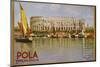 Pola Venezia Giulia Poster-Leopoldo Metlicovitz-Mounted Photographic Print