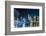 Poland, Krakow. Market Square at Night.-bloodua-Framed Photographic Print