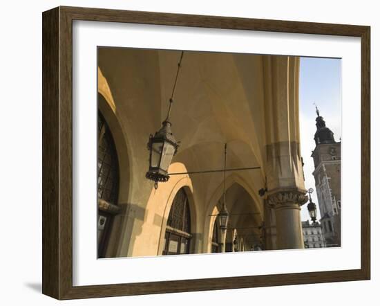 Poland, Krakow, Old Town, Market Square, Cloth Hall-Jane Sweeney-Framed Photographic Print