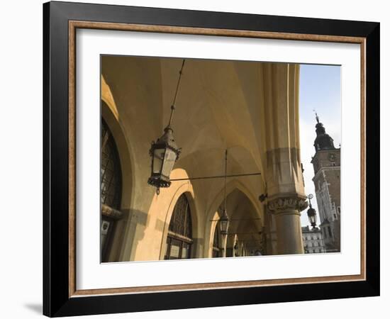 Poland, Krakow, Old Town, Market Square, Cloth Hall-Jane Sweeney-Framed Photographic Print