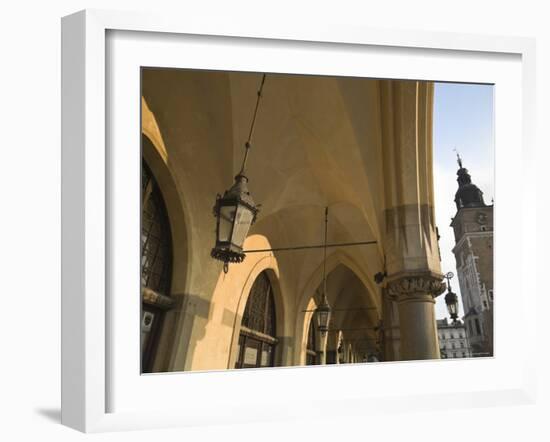 Poland, Krakow, Old Town, Market Square, Cloth Hall-Jane Sweeney-Framed Photographic Print