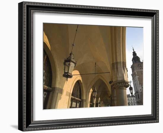 Poland, Krakow, Old Town, Market Square, Cloth Hall-Jane Sweeney-Framed Photographic Print