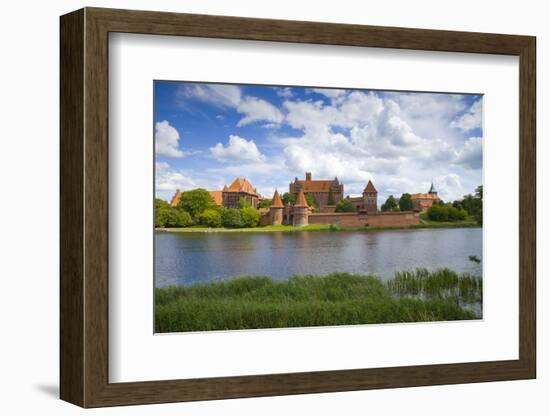 Poland, Malbork. Medieval Malbork Castle-Jaynes Gallery-Framed Photographic Print