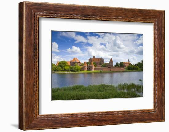 Poland, Malbork. Medieval Malbork Castle-Jaynes Gallery-Framed Photographic Print