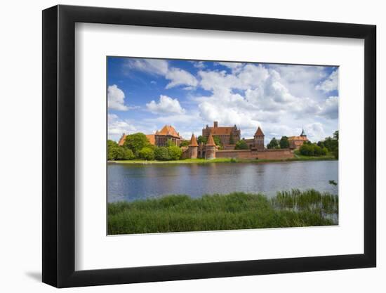 Poland, Malbork. Medieval Malbork Castle-Jaynes Gallery-Framed Photographic Print