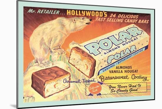 Polar Almond Nougat-null-Mounted Art Print