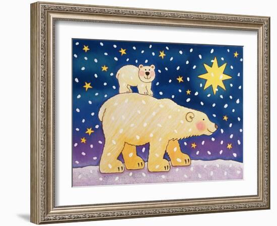 Polar-Back Ride, 1996-Cathy Baxter-Framed Giclee Print