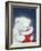 Polar Bear And Christmas Sock-MAKIKO-Framed Giclee Print