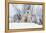 Polar Bear and Cubs X Two Sitting-null-Framed Premier Image Canvas