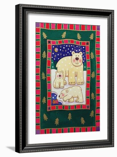 Polar Bear and Cubs-Cathy Baxter-Framed Giclee Print