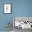 Polar Bear And Penguin-MAKIKO-Framed Giclee Print displayed on a wall