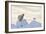 Polar Bear And Seagull-Louise Murray-Framed Photographic Print