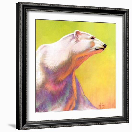 "Polar Bear,"February 1, 1936-Jack Murray-Framed Giclee Print