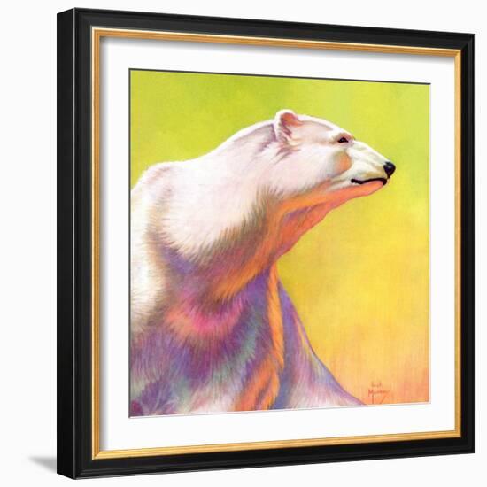 "Polar Bear,"February 1, 1936-Jack Murray-Framed Giclee Print