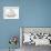 Polar Bear In Bathtub-Matthew Piotrowicz-Framed Art Print displayed on a wall