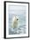 Polar Bear in Search of Seals, Spitsbergen, Svalbard, Norway-Steve Kazlowski-Framed Photographic Print