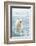 Polar Bear in Search of Seals, Spitsbergen, Svalbard, Norway-Steve Kazlowski-Framed Photographic Print