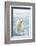 Polar Bear in Search of Seals, Spitsbergen, Svalbard, Norway-Steve Kazlowski-Framed Photographic Print