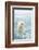 Polar Bear in Search of Seals, Spitsbergen, Svalbard, Norway-Steve Kazlowski-Framed Photographic Print