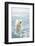 Polar Bear in Search of Seals, Spitsbergen, Svalbard, Norway-Steve Kazlowski-Framed Photographic Print