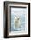 Polar Bear in Search of Seals, Spitsbergen, Svalbard, Norway-Steve Kazlowski-Framed Photographic Print