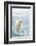 Polar Bear in Search of Seals, Spitsbergen, Svalbard, Norway-Steve Kazlowski-Framed Photographic Print