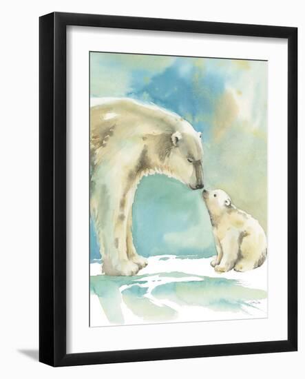 Polar Bear Love-Katrina Pete-Framed Art Print