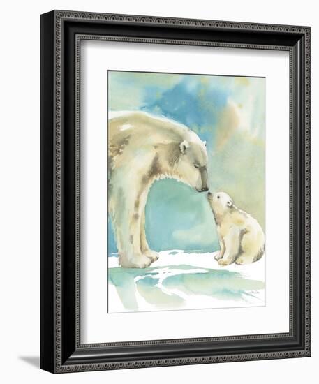 Polar Bear Love-Katrina Pete-Framed Premium Giclee Print