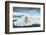 Polar Bear on Hudson Bay Pack Ice, Nunavut, Canada-Paul Souders-Framed Photographic Print