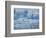 Polar Bear on Ice at Monaco Glacier-Hans Strand-Framed Photographic Print