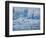 Polar Bear on Ice at Monaco Glacier-Hans Strand-Framed Photographic Print