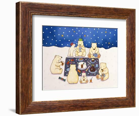 Polar Bear Picnic, 1997-Cathy Baxter-Framed Giclee Print