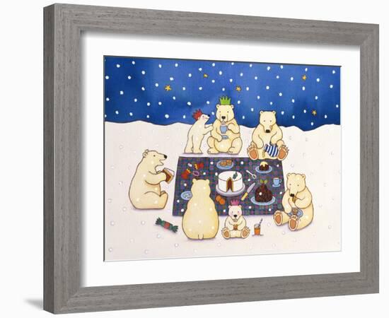 Polar Bear Picnic, 1997-Cathy Baxter-Framed Giclee Print