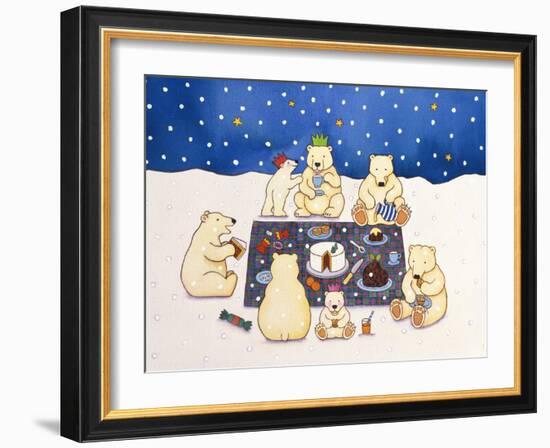 Polar Bear Picnic, 1997-Cathy Baxter-Framed Giclee Print