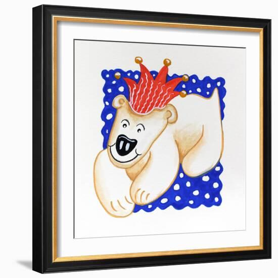 Polar Bear Square-Tony Todd-Framed Giclee Print