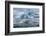 Polar Bear Swimming Past Melting Iceberg Near Harbor Islands,Canada-Paul Souders-Framed Photographic Print