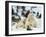 Polar Bear (Ursus Maritimus) Mother with Triplets, Wapusk National Park, Churchill, Manitoba-Thorsten Milse-Framed Photographic Print